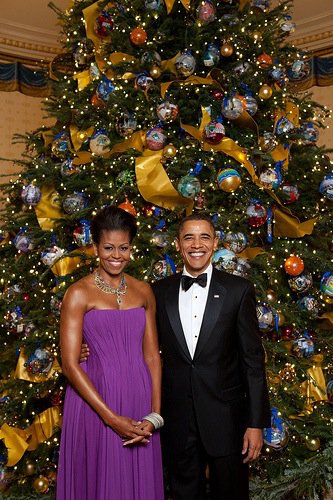 Le couple Obama, amoureux et glamour, à la Maison Blanche comme dans le vie de tous les jours