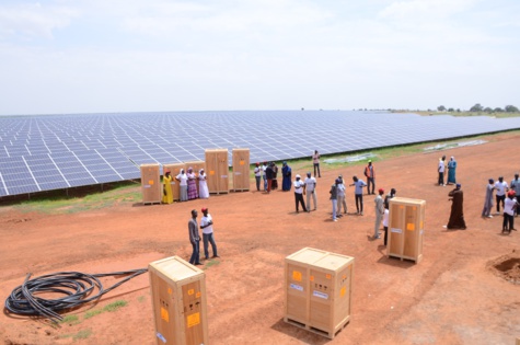Senergy 2, la première centrale solaire de taille industrielle en Afrique de l’Ouest que Macky Sall va inaugurer à Bokhol ce samedi.