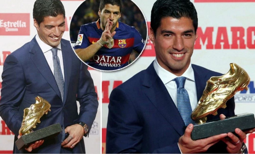 Photo : Luis Suarez, soulier d'Or