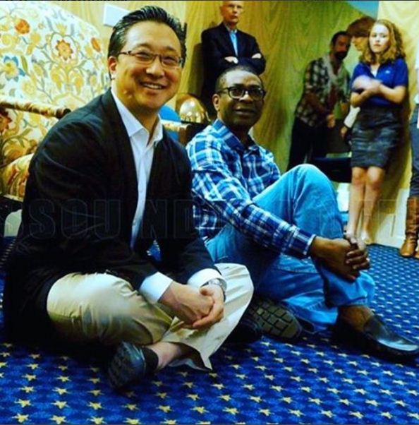 Emil Kang et Youssou Ndour