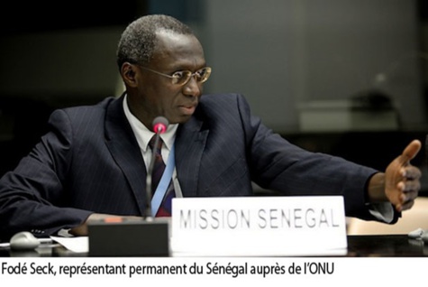 Monsieur  Fodé Seck, représentant permanent du Sénégal auprès des Nations Unies : « le multilinguisme constitue une valeur fondamentale des Nations Unies… »