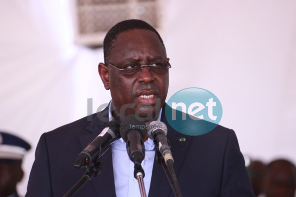 Le président Macky Sall à l'inauguration de la centrale solaire photovoltaïque de Bokhol