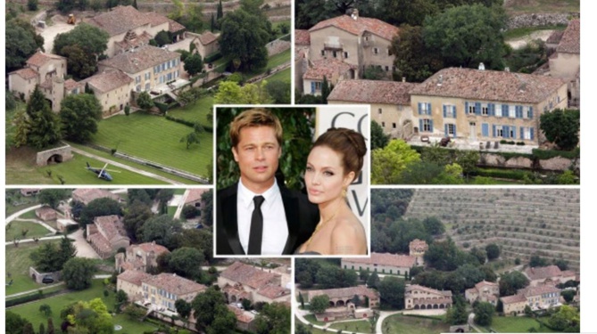 Brad Pitt et Angelina Jolie pourraient vendre leur château de Miraval (photos)