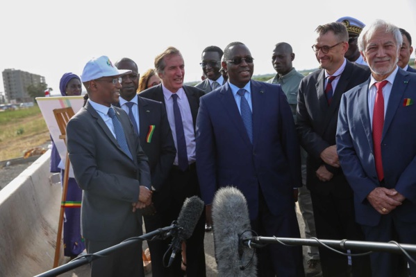 Inauguration de l'autoroute Diamniadio - AIBD - Sindia