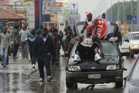 La force de frappe des immigrés africains en Italie.