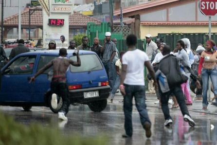 La force de frappe des immigrés africains en Italie.