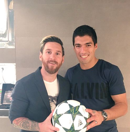 Messi et Souarez