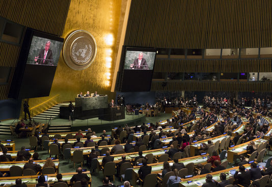 L'Assemblée Générale de l'Onu à New York