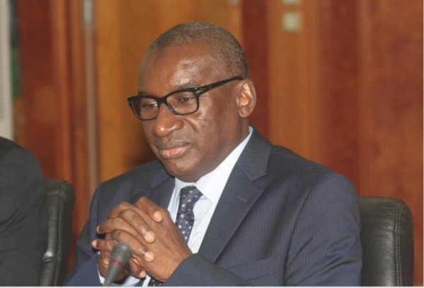le ministre de la justice sidiki kaba