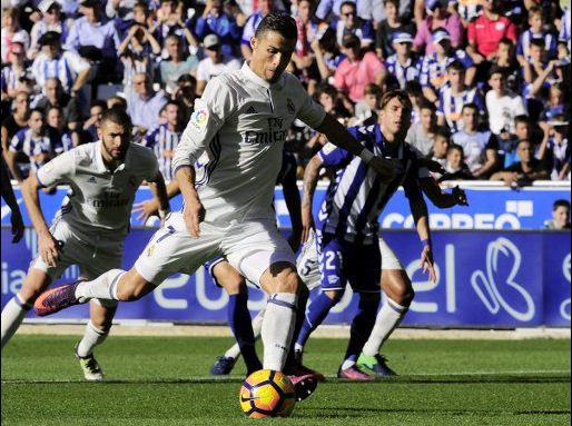 Cristiano en action