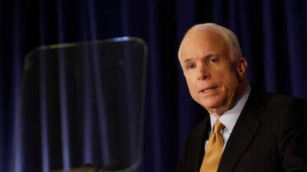 Crise financière : McCain suspend sa campagne