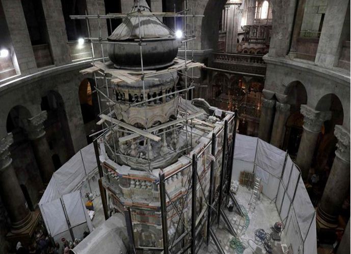 La tombe du Christ ouverte pour la première fois depuis plusieurs siècles à Jérusalem