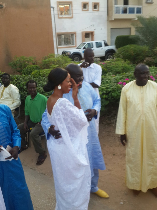 Les premières images de la célébration du mariage de Binou, la fille de Aby Nour.