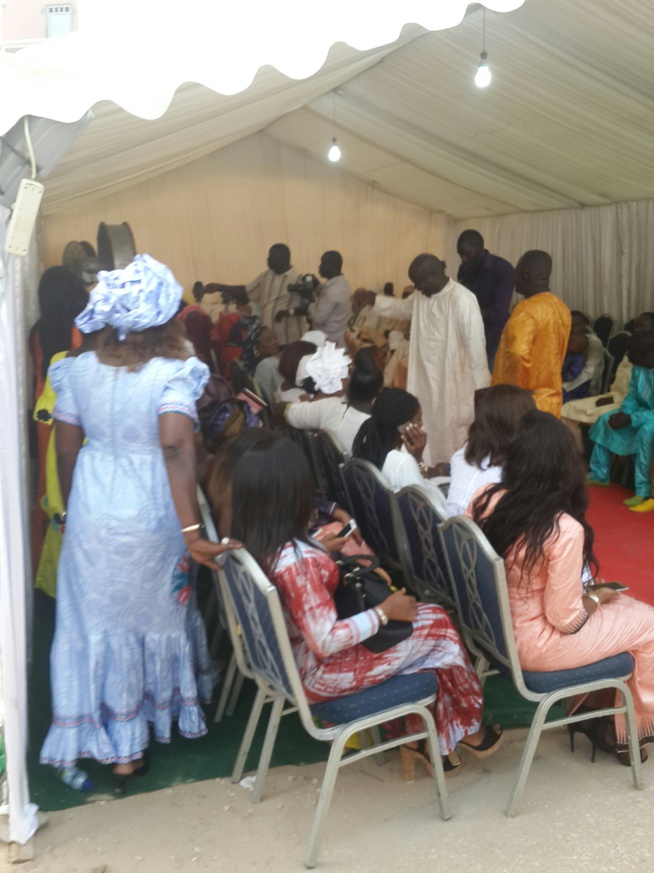 Les premières images de la célébration du mariage de Binou, la fille de Aby Nour.