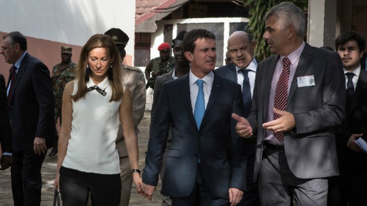 AFP | Le Premier ministre Manuel Valls effectue une tournée de quatre jours en Afrique de l'Ouest.