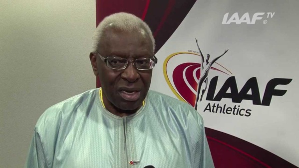 Lamine Diack, ancien président IAAF.