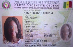 Kaolack : Démarrage des opérations de fabrication de la carte d'identité CEDEAO