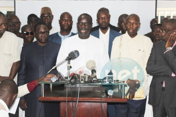 La conférence des leaders de Mànko Wattu Senegal