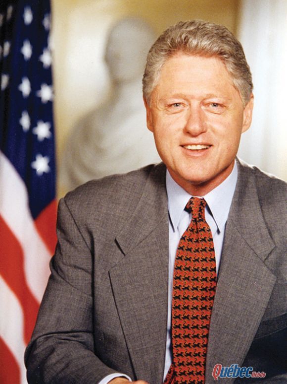 Bill Clinton réelu Président des Etats-Unis le 5 novembre 1996