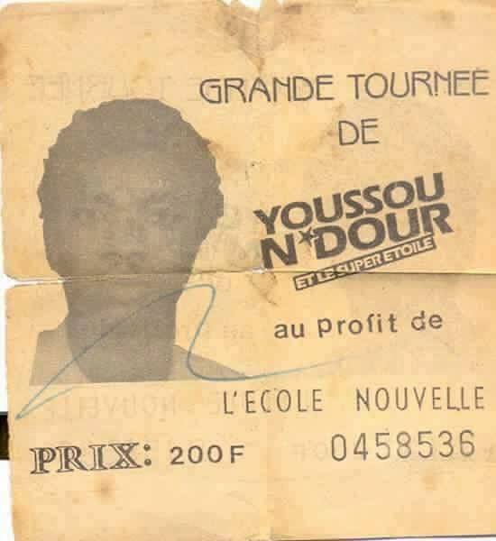 Voici la preuve que la carrière du roi du mbalax, Youssou Ndour s'est faite après des années de labeur!!!