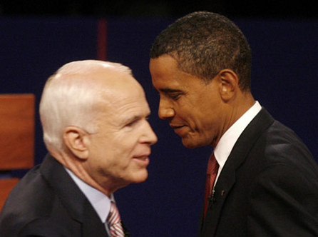 Les sondages montrent Obama vainqueur du premier débat contre McCain