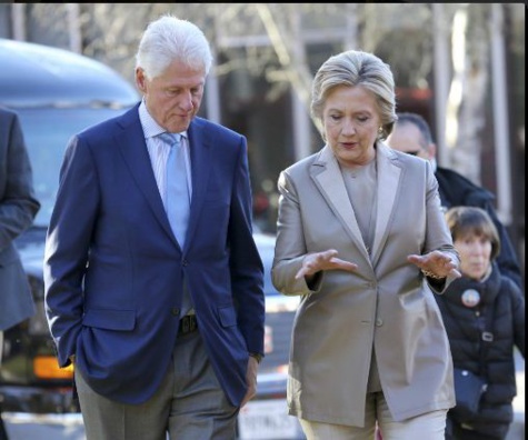Bille et Hilary Cliton