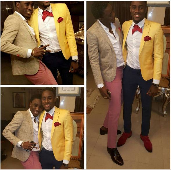 Wally Balago et Seydina Alioune Seck tous élégants en costume