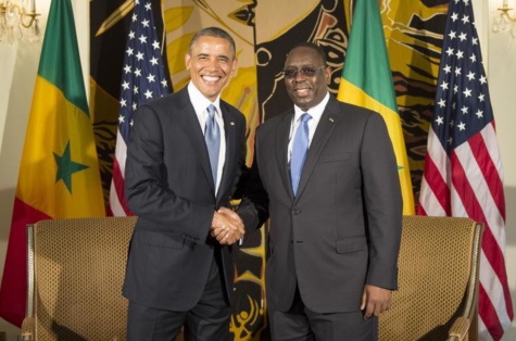 Macky Sall et Barack Obama.