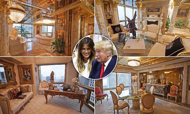 La maison de Donald Trump plus belle que la Maison Blanche, regardez ce luxe "insolent"