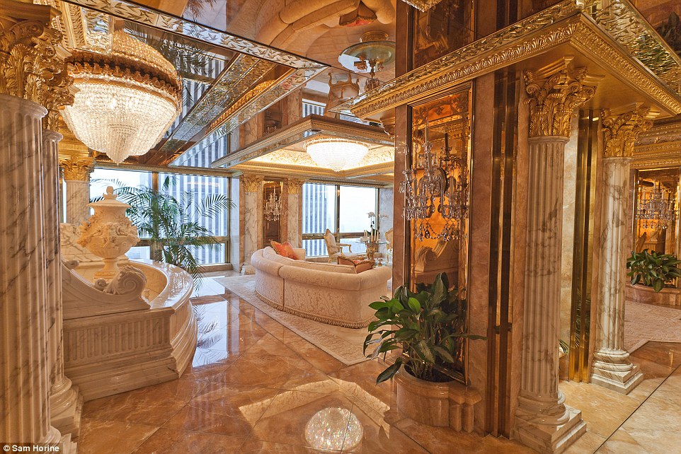 La maison de Donald Trump plus belle que la Maison Blanche, regardez ce luxe "insolent"