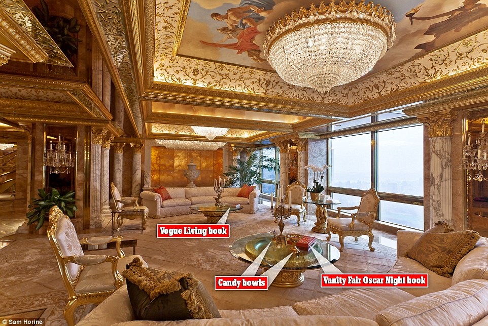 La maison de Donald Trump plus belle que la Maison Blanche, regardez ce luxe "insolent"