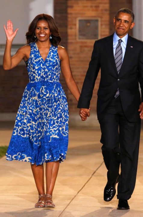 Michelle Obama l'ancienne First Lady des USA en quelques clichés !!!