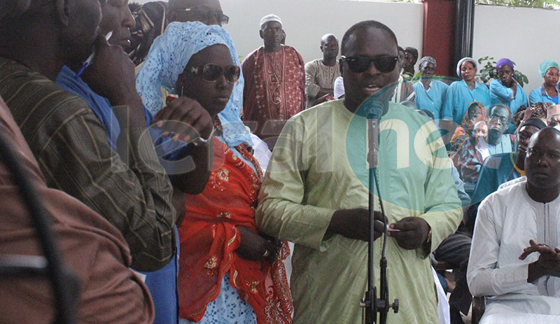 (PHOTOS) La levée du corps de l’artiste-chanteur sénégalais Ndiouga Dieng