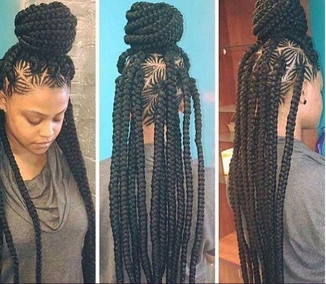Des tresses au naturel pour vous femmes!!
