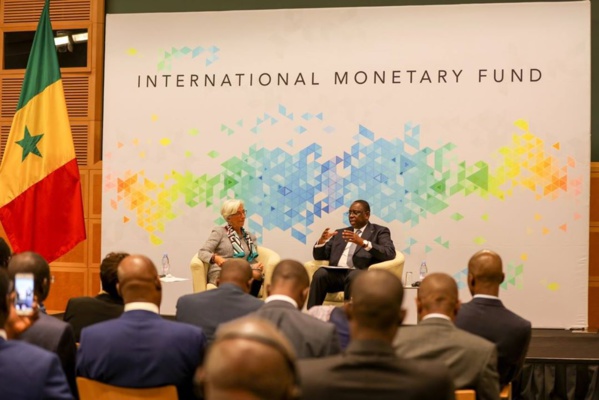 Le Chef de l’Etat Macky Sall s’exprimait devant les 24 membres du Conseil d’administration du FMI