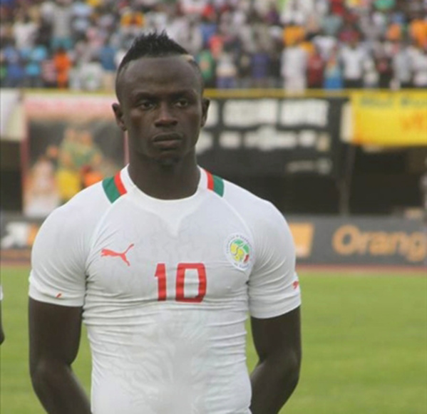 Sadio Mané, attaquant des Lions