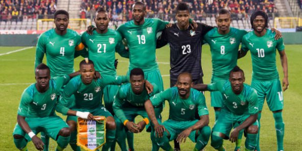 Les "Eléphants" Ivoiriens, champions d'Afrique en titre