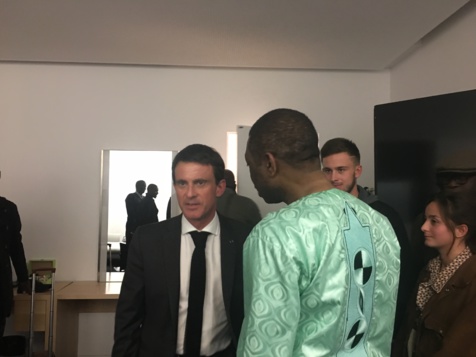 Manuel Valls et Youssou N'Dour