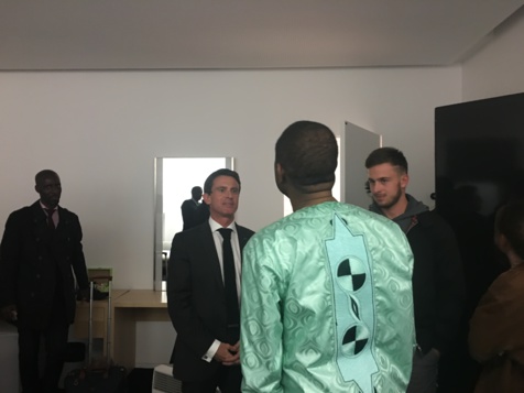 Manuel Valls et Youssou N'Dour