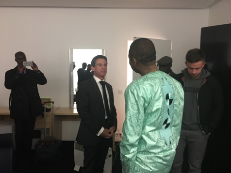 Manuel Valls et Youssou N'Dour