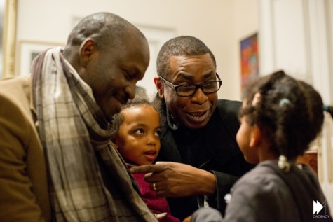 Youssou Ndour partage son expérience d'entrepreneur en Afrique lors du Give1talk organisé à la mairie du VX de Paris (images)