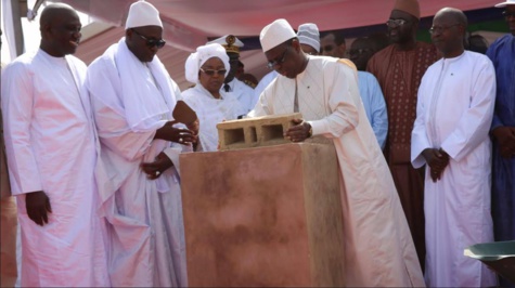 Hôpital moderne de niveau 3 de Touba : Macky Sall a fait la pose de la première pierre