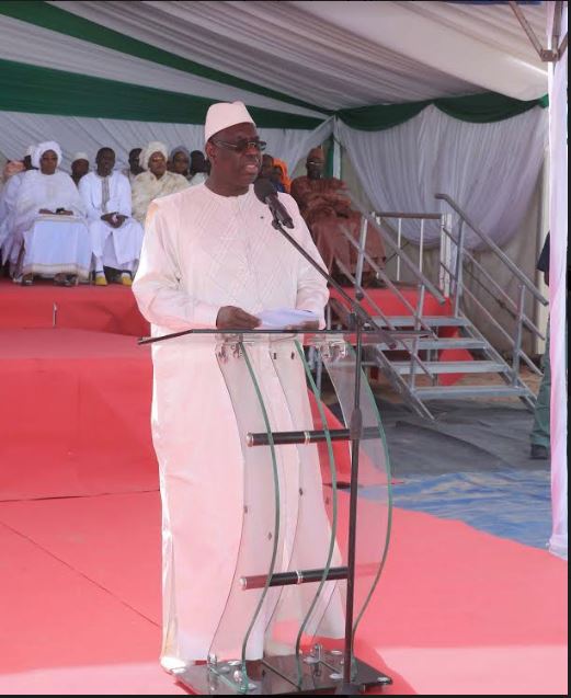 Hôpital moderne de niveau 3 de Touba : Macky Sall a fait la pose de la première pierre