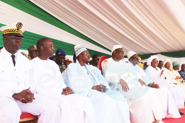 Hôpital moderne de niveau 3 de Touba  Macky Sall a fait la pose de la première pierre