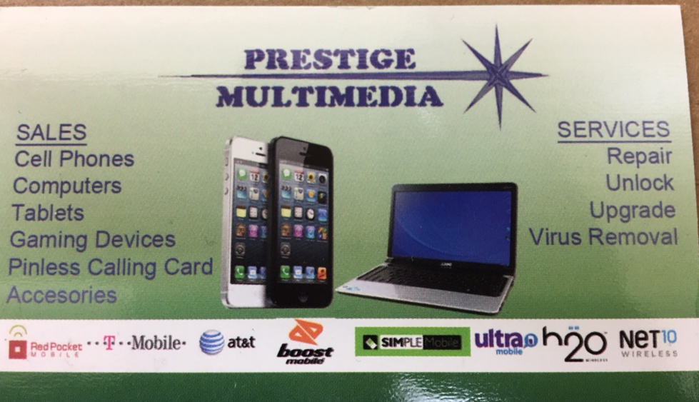 Khalifa Ndiaye, Prestige Multimédia-electronic store, New York