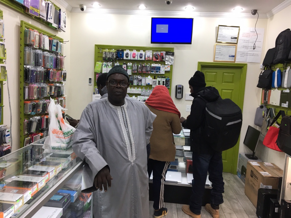 Mandoye Ndiaye, Manager Afrik-PC computer technology New York