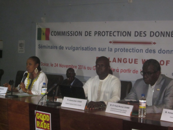 Awa Ndiaye, la présidente commission de la protection des données personnelles (CDP)