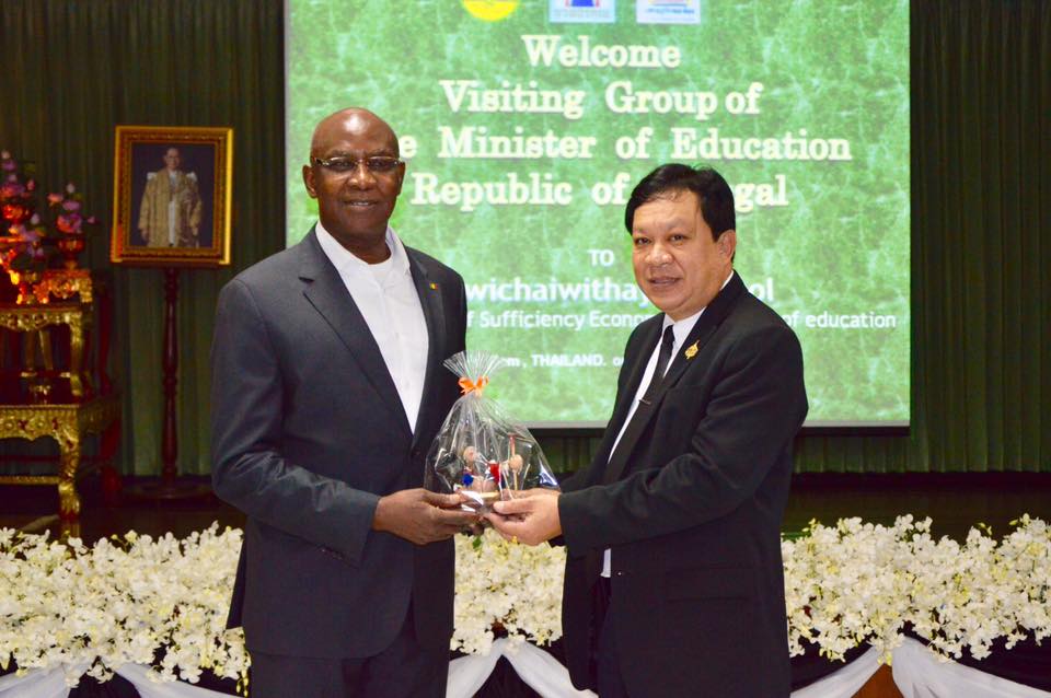 Photos: visite d'étude et travail de Serigne Mbaye Thiam en Thailande, à l'invitation de l'Agence thaïlandaise de Coopération internationale