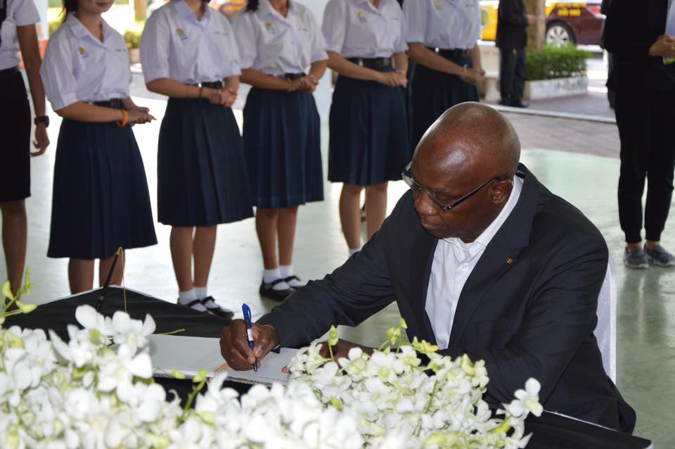 Photos: visite d'étude et travail de Serigne Mbaye Thiam en Thailande, à l'invitation de l'Agence thaïlandaise de Coopération internationale