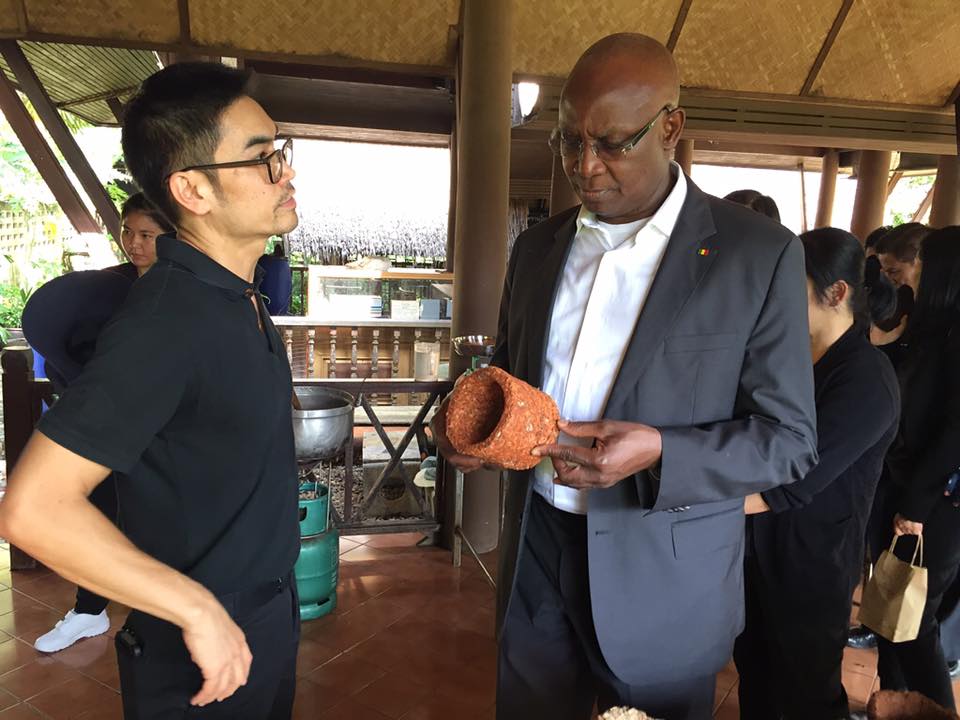 Photos: visite d'étude et travail de Serigne Mbaye Thiam en Thailande, à l'invitation de l'Agence thaïlandaise de Coopération internationale